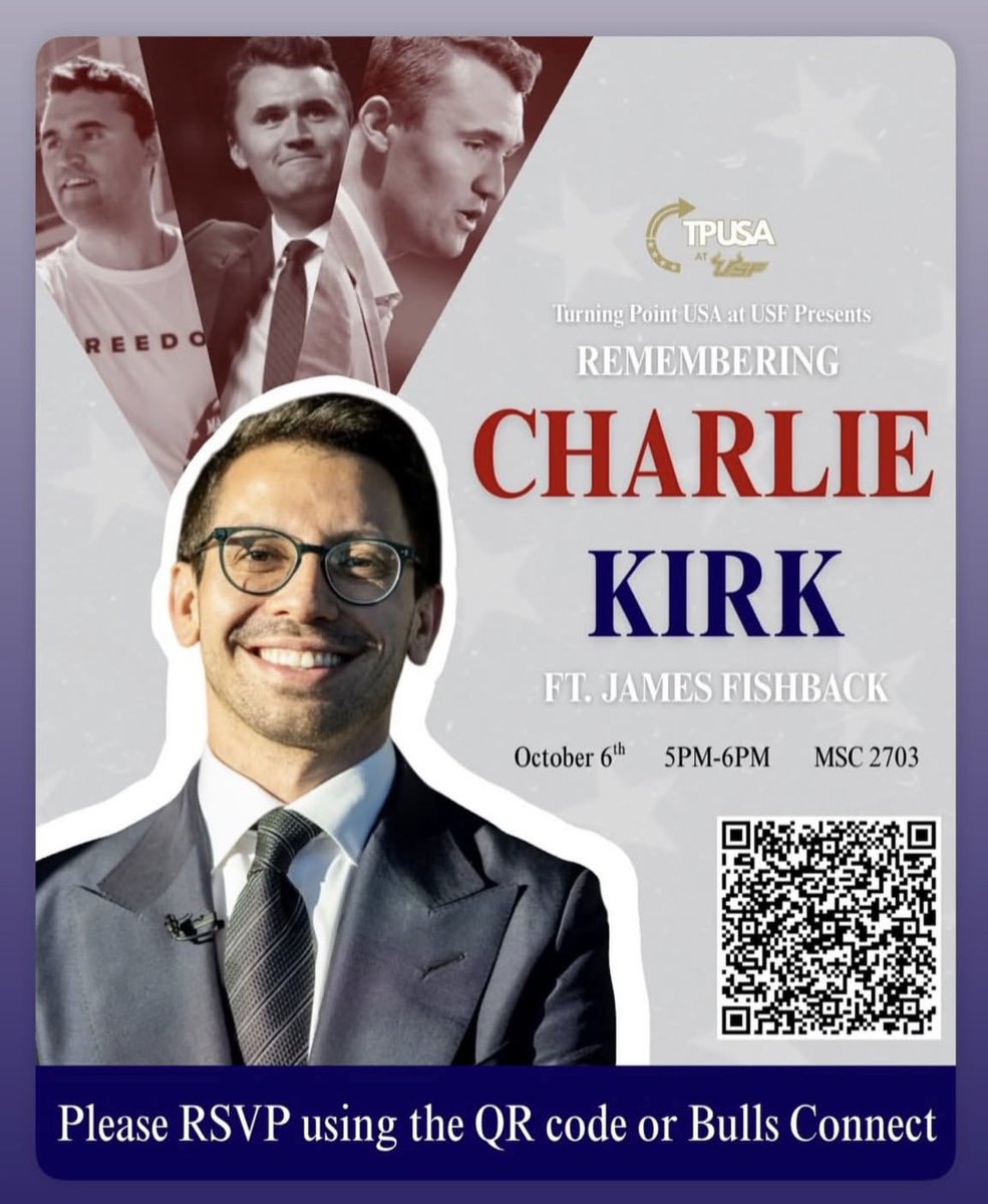 Fishback speaking at University of South Florida event